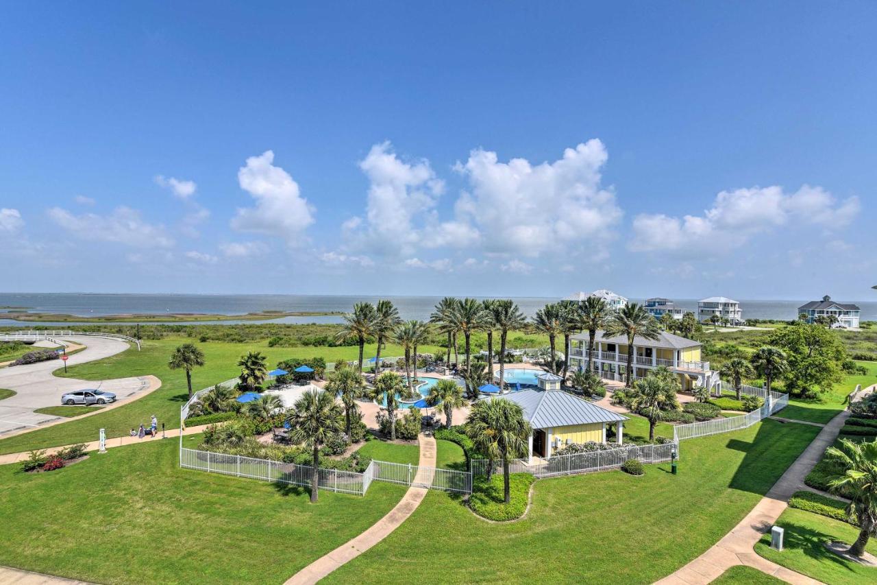 Апартаменты Pointe West Family Retreat Balcony And Ocean Views! Галвестон Экстерьер фото